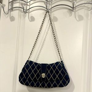 Blue Vera Bradley crossbody purse